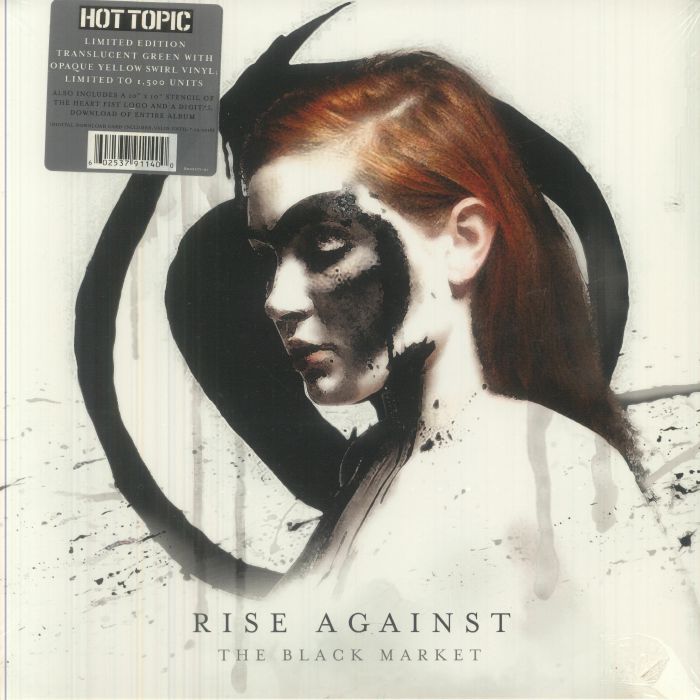 RISE AGAINST - The Black Market vinyl sleeve