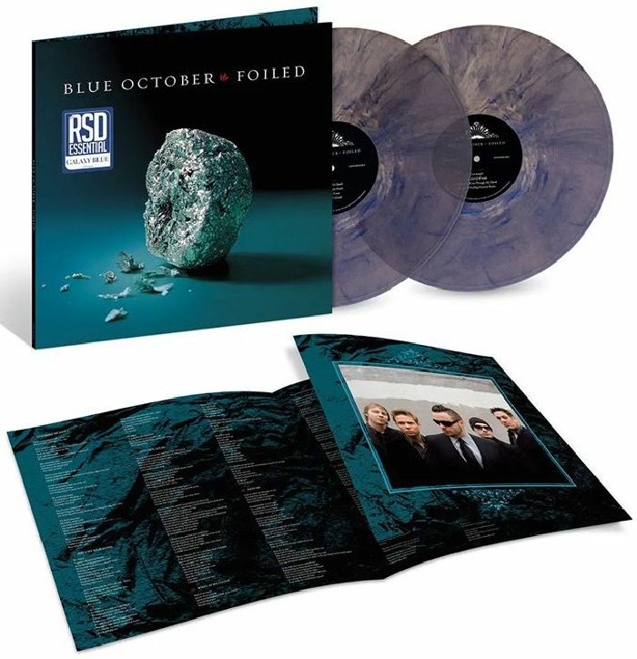 BLUE OCTOBER - Foiled (20th Anniversary Edition) vinyl sleeve