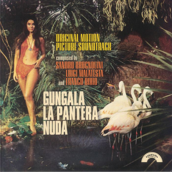 BRUGNOLINI/MALATESTA/BIXIO - Gungala La Pantera Nuda vinyl sleeve