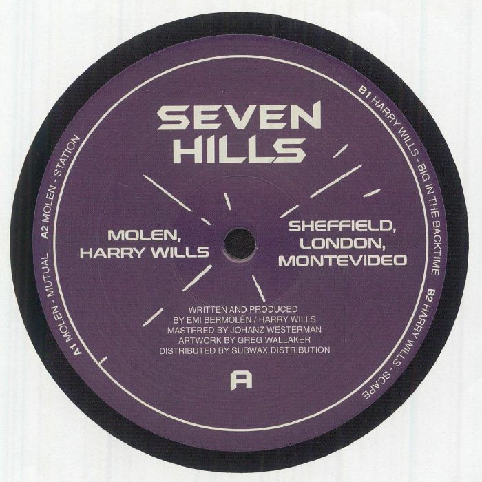 MOLEN/HARRY WILLS - Sheffield London Montevideo vinyl sleeve