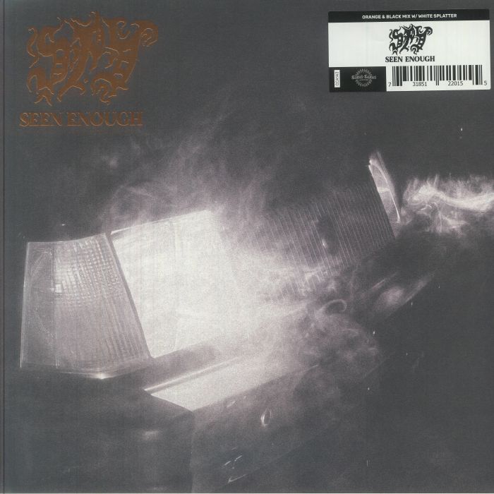 SPY - Seen Enough vinyl sleeve