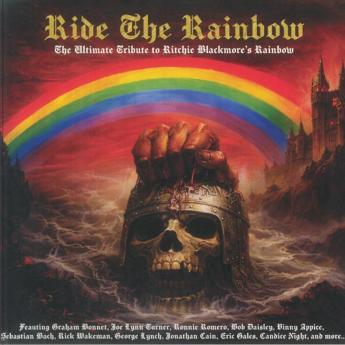 VARIOUS - Ride The Rainbow: The Ultimate Tribute To Ritchie Blackmore's Rainbow vinyl sleeve