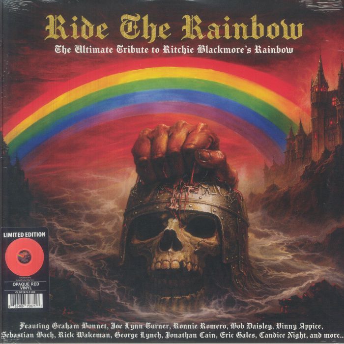 VARIOUS - Ride The Rainbow: The Ultimate Tribute To Ritchie Blackmore's Rainbow vinyl sleeve