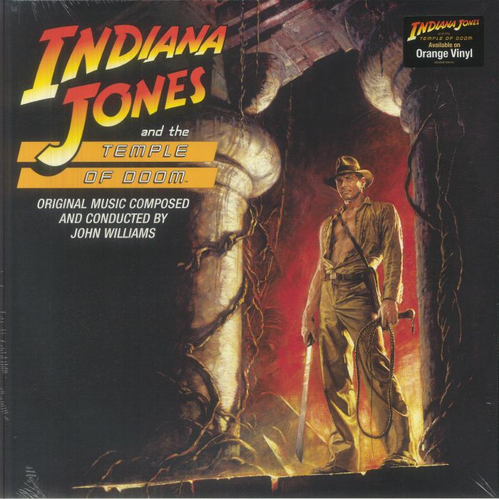 WILLIAMS, John - Indiana Jones & The Temple Of Doom (Soundtrack) vinyl sleeve