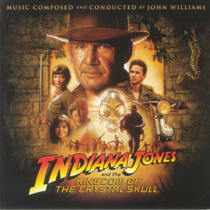 WILLIAMS, John - Indiana Jones & The Kingdom Of The Crystal Skull (Soundtrack) vinyl sleeve