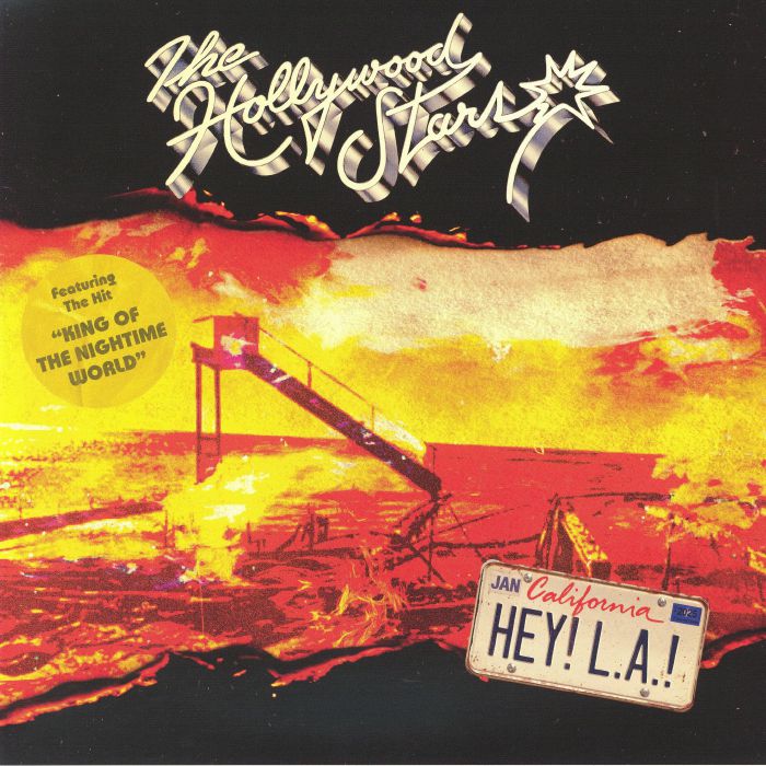 HOLLYWOOD STARS, The - Hey! LA! vinyl sleeve