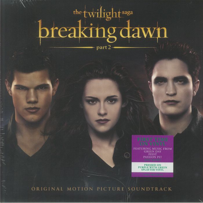 VARIOUS - The Twilight Saga: Breaking Dawn Part 2 (Soundtrack) vinyl sleeve