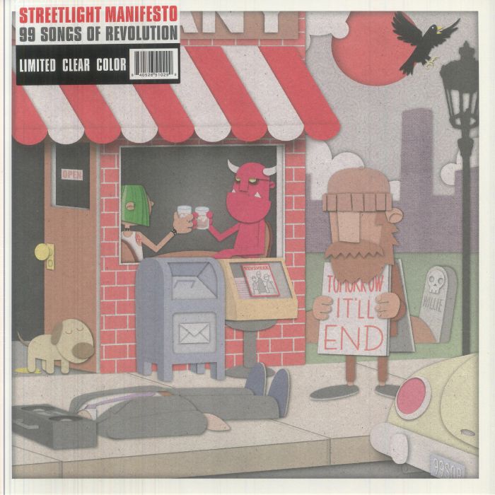 STREETLIGHT MANIFESTO - 99 Songs Of Revolution: Vol 1 (reissue) vinyl sleeve