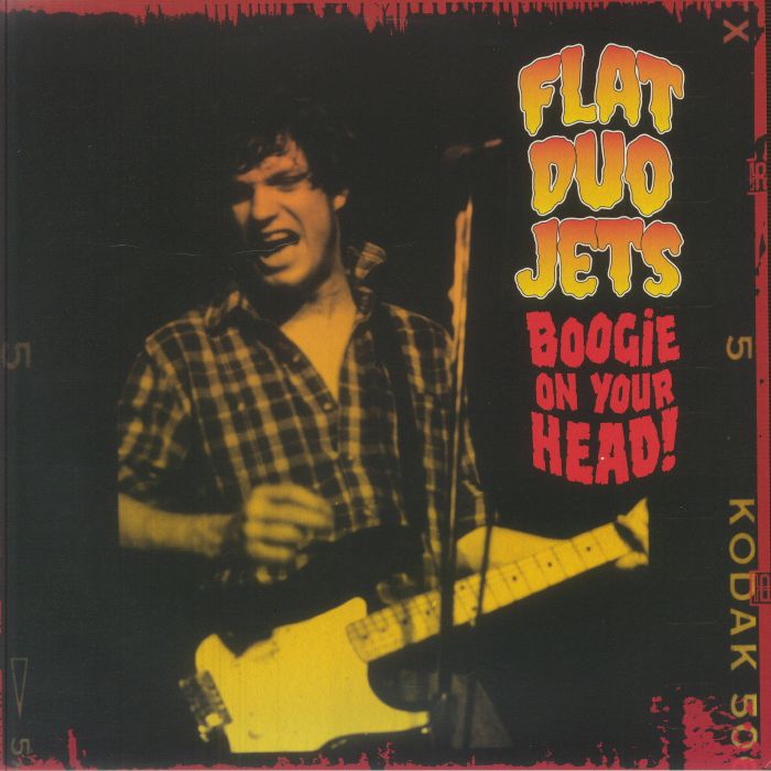 FLAT DUO JETS - Boogie On Your Head! vinyl sleeve