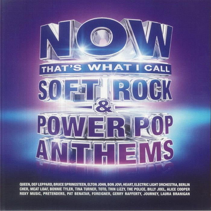 VARIOUS - Now That's What I Call Soft Rock & Power Pop Anthems vinyl sleeve