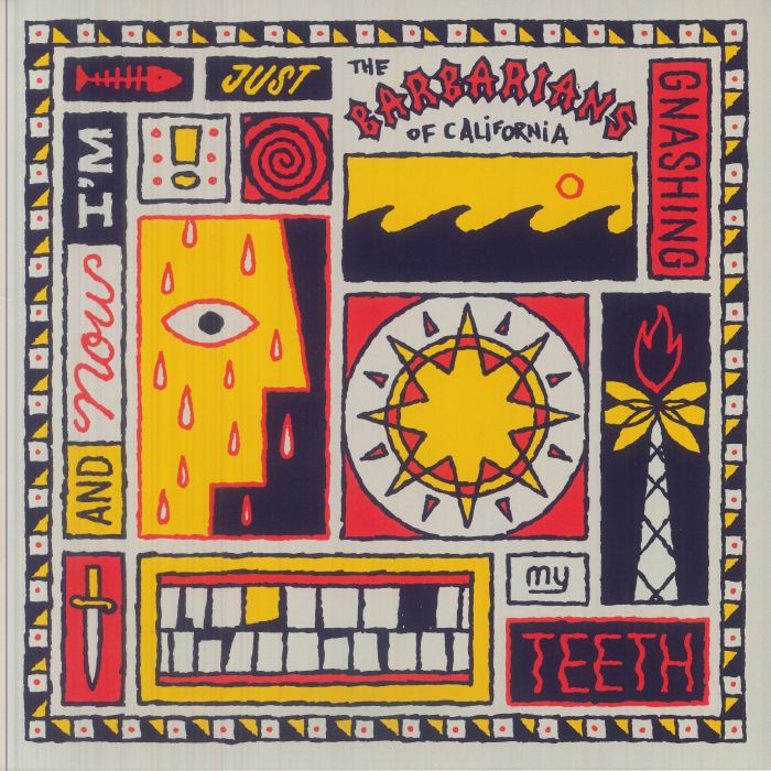 BARBARIANS OF CALIFORNIA - And Now I'm Just Gnashing My Teeth vinyl sleeve