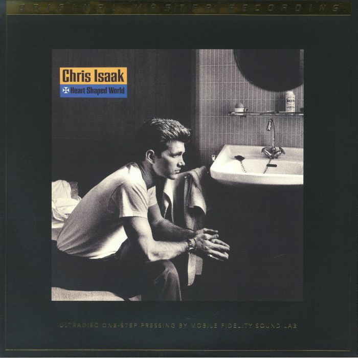 ISAAK, Chris, Heart Shaped World (reissue) vinyl sleeve