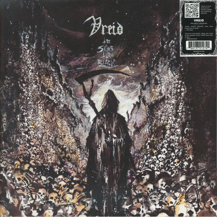 VREID - The Skies Turn Black vinyl sleeve