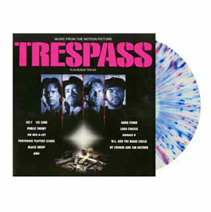 VARIOUS - Trespass (Soundtrack) vinyl sleeve