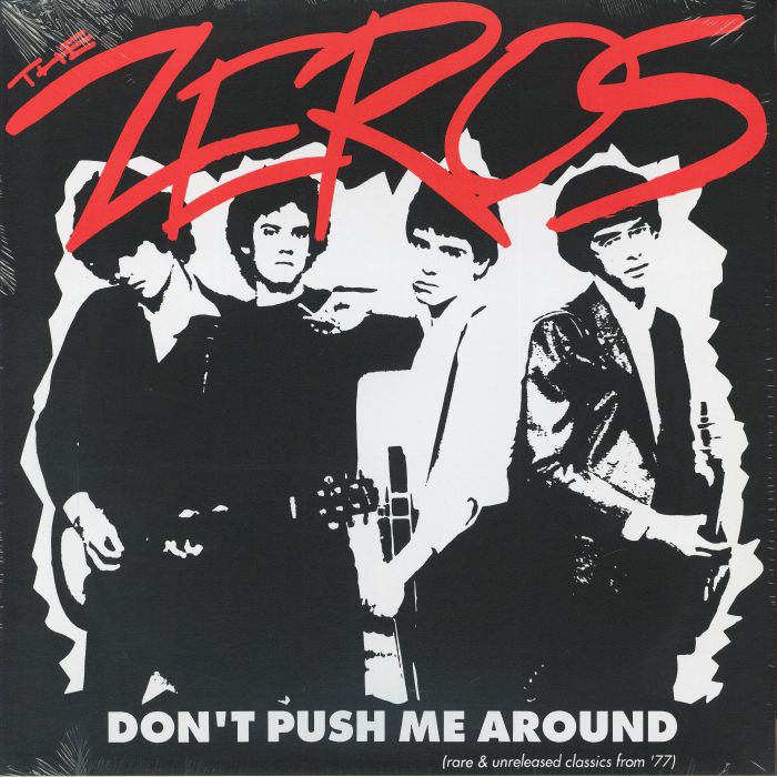 ZEROS - Don't Push Me Around vinyl sleeve