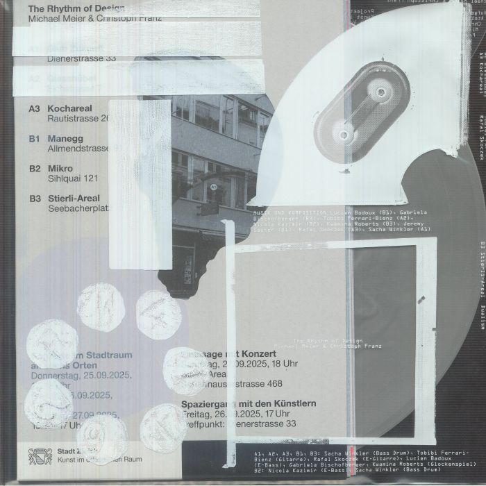 MEIER, Michael/CHRISTOPH FRANZ - The Rhythm Of Design vinyl sleeve