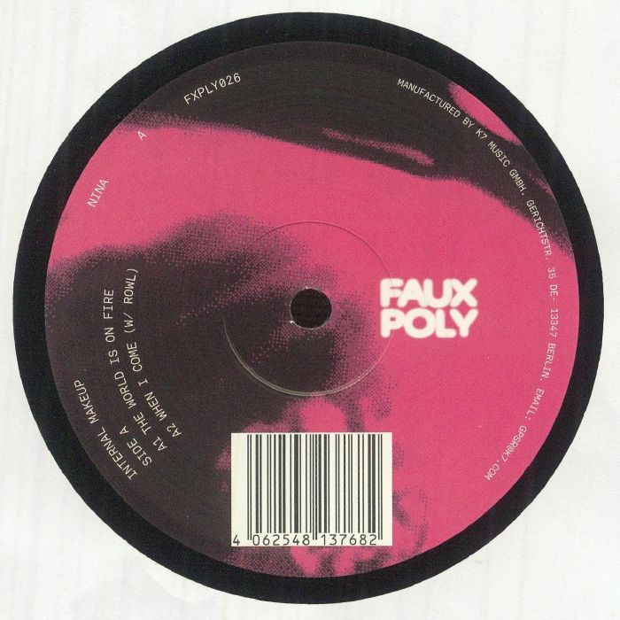NINA - Internal Makeup vinyl sleeve