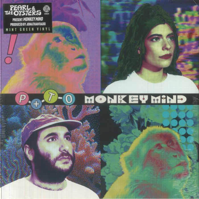 PEARL & THE OYSTERS - Monkey Mind vinyl sleeve