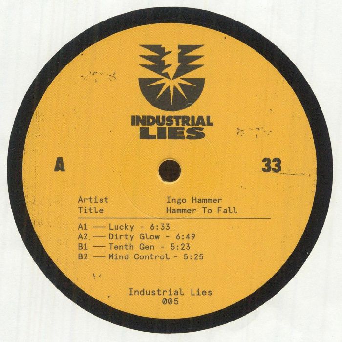 HAMMER, Ingo - Hammer To Fall vinyl sleeve