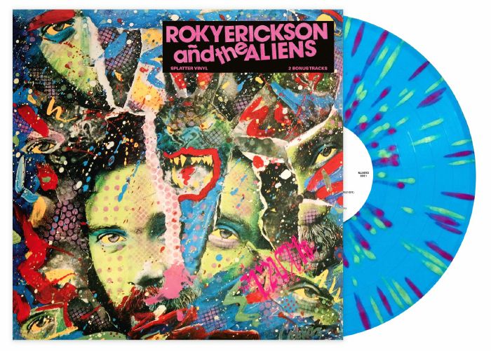 ERICKSON, Roky & THE ALIENS - Roky Erickson & The Aliens (reissue) vinyl sleeve