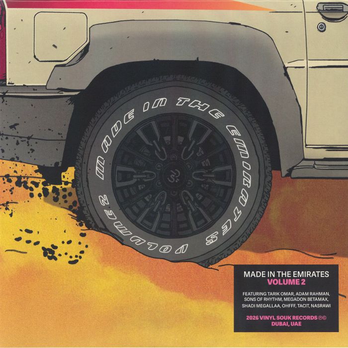 VARIOUS - Made In The Emirates Vol 2 vinyl sleeve