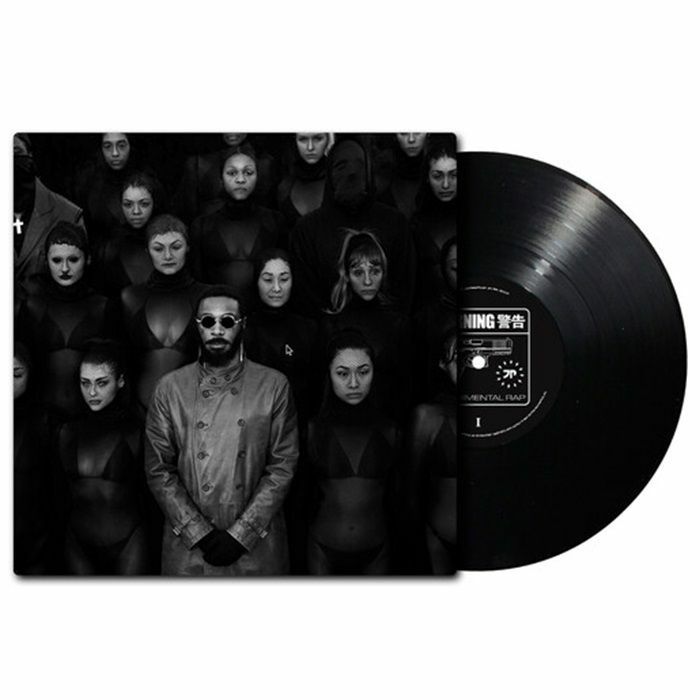 JPEGMAFIA - Experimental Rap vinyl sleeve