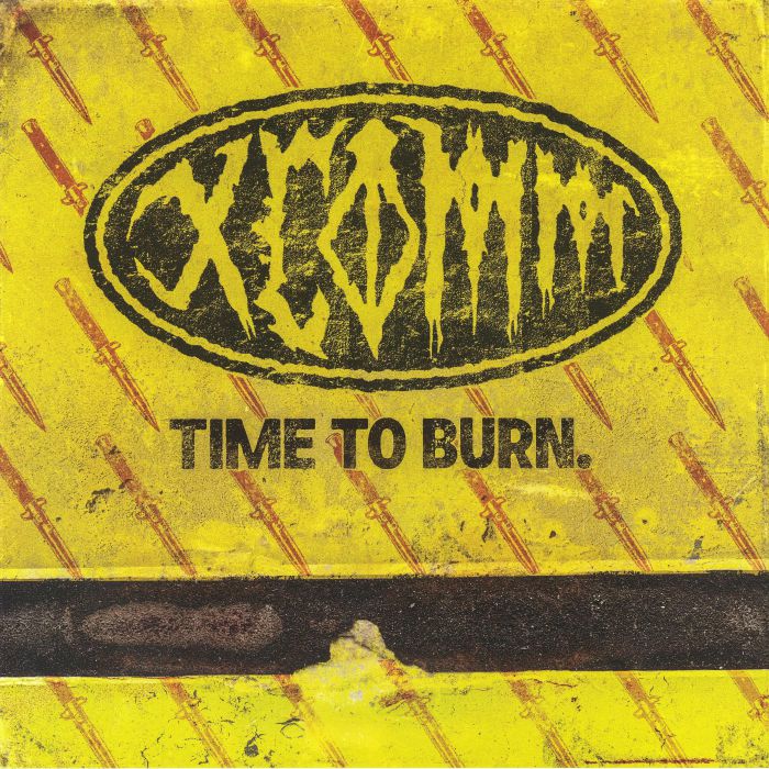 XCOMM - Time To Burn vinyl sleeve