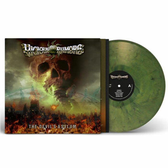 VICIOUS RUMORS - The Devil's Asylum (reissue) vinyl sleeve