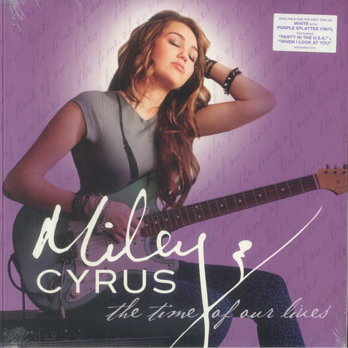 CYRUS, Miley - The Time Of Our Lives vinyl sleeve