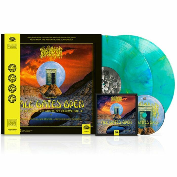 BLOOD INCANTATION - All Gates Open (Soundtrack) vinyl sleeve