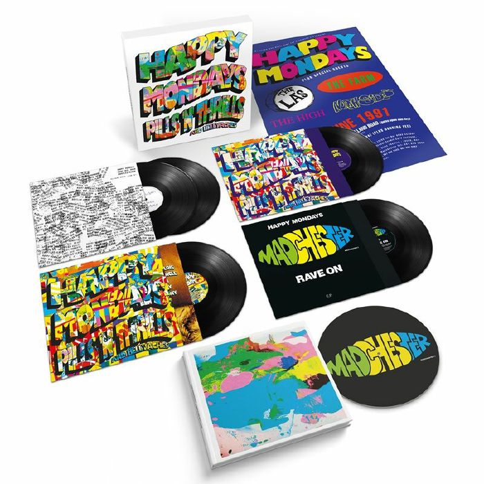 Happy Mondays - Pills 'n' Thrills & Bellyaches vinyl sleeve