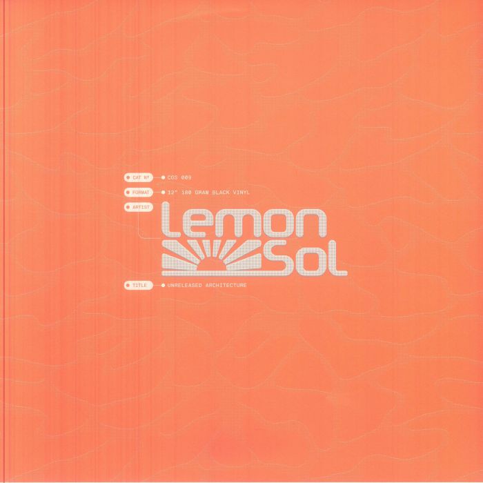LEMON SOL - Unreleased Architcture vinyl sleeve