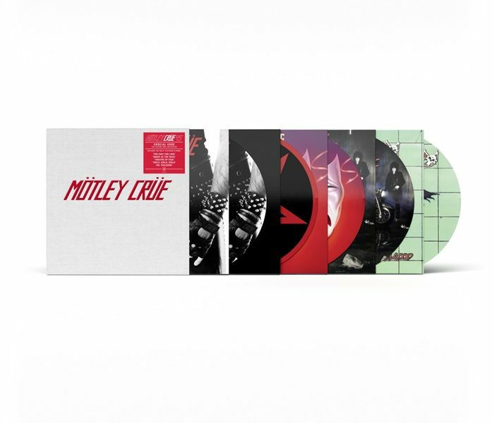 MOTLEY CRUE - Crucial Crue (45th Anniversary Edition) vinyl sleeve