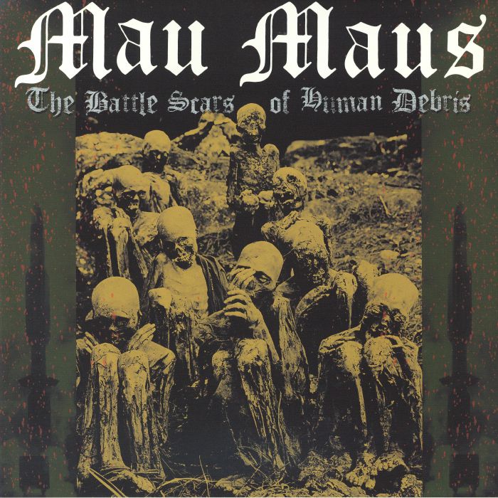 MAU MAUS - The Battle Scars Of Human Debris vinyl sleeve