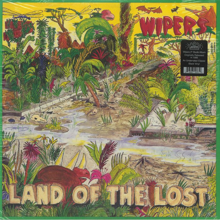 WIPERS - Land Of The Lost (reissue) vinyl sleeve