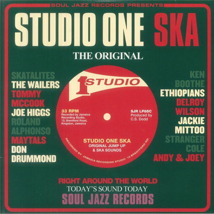 VARIOUS/SOUL JAZZ - Studio One Ska (reissue) vinyl sleeve