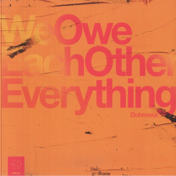 DOHNAVUR - We Owe Each Other Everything vinyl sleeve