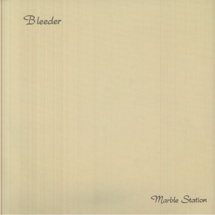 BLEEDER feat MAJKE & ELIAS RONNENFELT - Marble Station vinyl sleeve