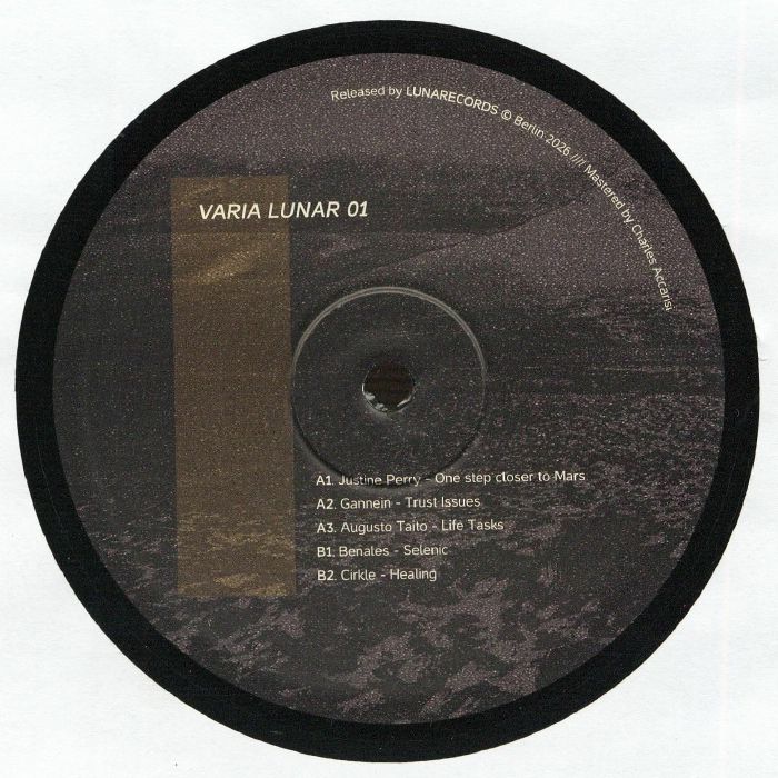 PERRY, Justine/GANNEIN/AUGUSTO TAITO/BENALES/CIRKLE - Varia Lunar 01 vinyl sleeve
