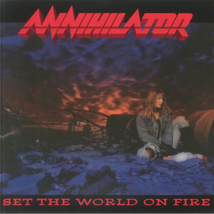 ANNIHILATOR - Set The World On Fire vinyl sleeve