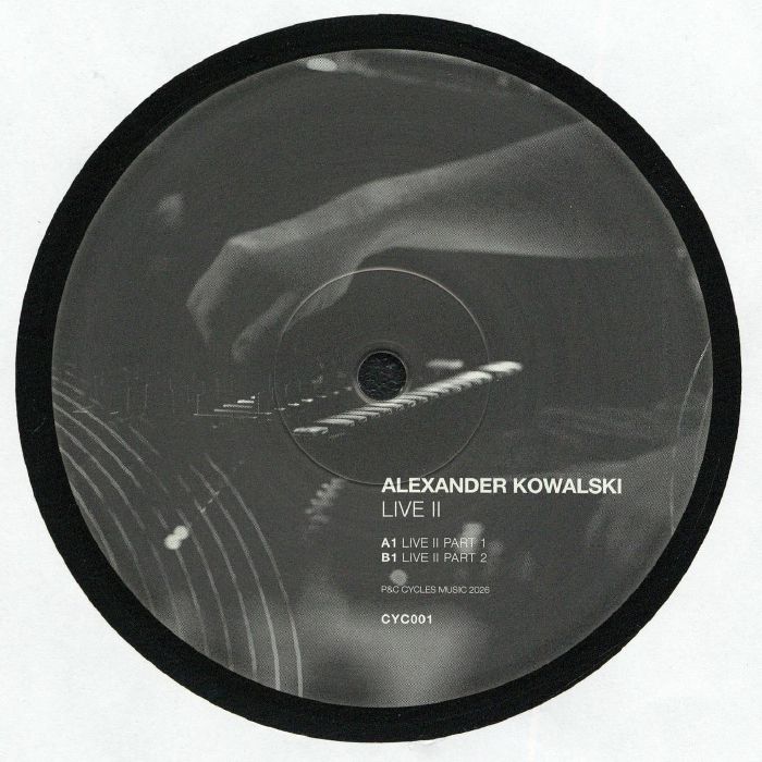 KOWALSKI, Alexander - Live II vinyl sleeve