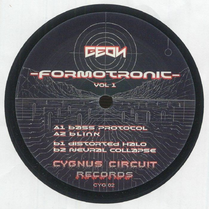 GEON - Formotronic Vol 1 vinyl sleeve