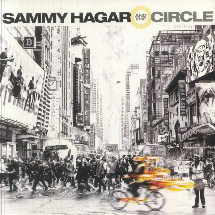 HAGAR, Sammy/THE CIRCLE - Crazy Times vinyl sleeve