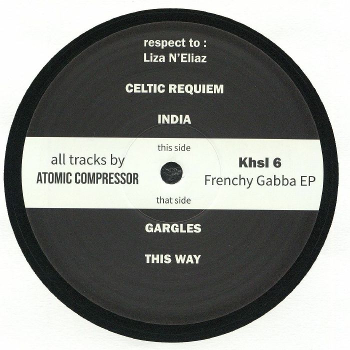 ATOMIC COMPRESSOR - Celtic Requiem vinyl sleeve