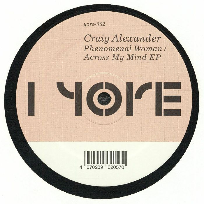 ALEXANDER, Craig - Phenomenal Woman (reissue) vinyl sleeve