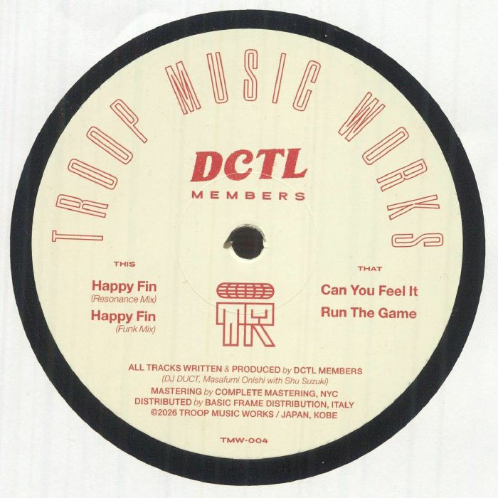 DCTL MEMBERS - Happy Works vinyl sleeve
