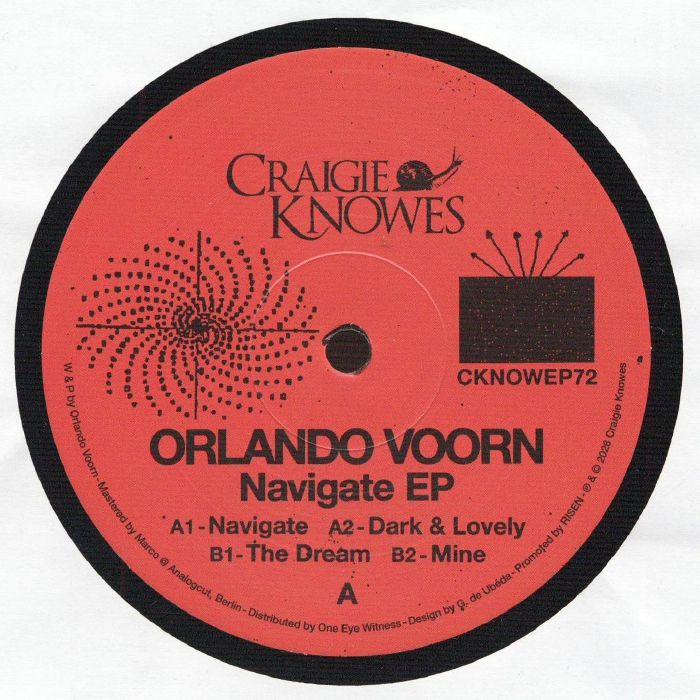 VOORN, Orlando - Navigate EP vinyl sleeve