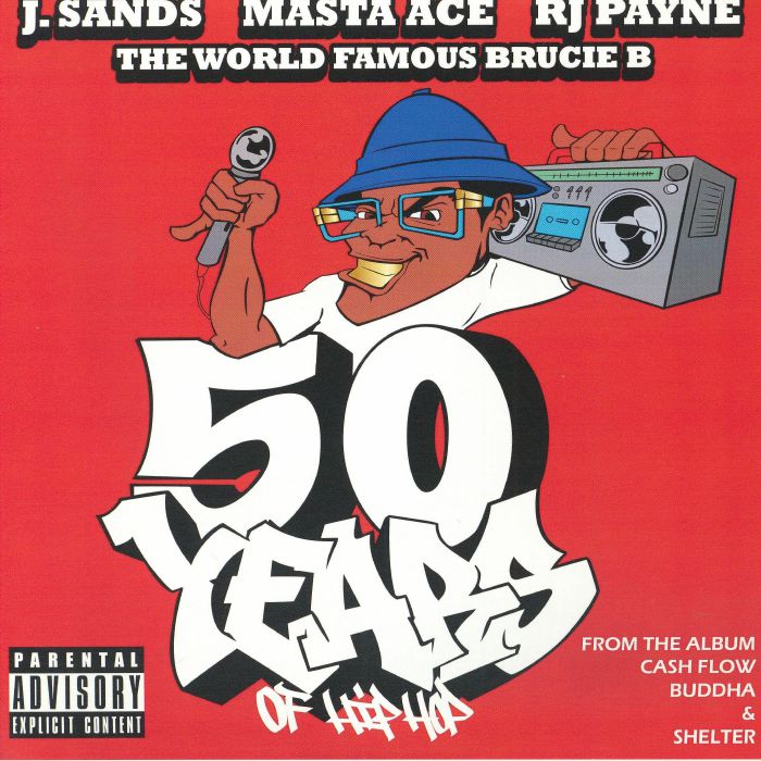 SANDS, J - 50 Years Of Hip Hop vinyl sleeve