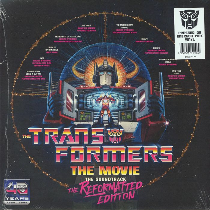 KNIGHTS OF UNICRON, The - Transformers The Movie: The Soundtrack (The Reformatted Edition) vinyl sleeve