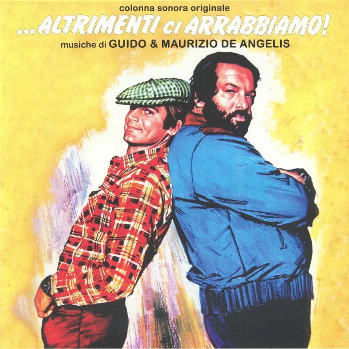GUIDO & MAURIZIO DE ANGELIS - Altrimenti Ci Arrabbiamo (Soundtrack) vinyl sleeve